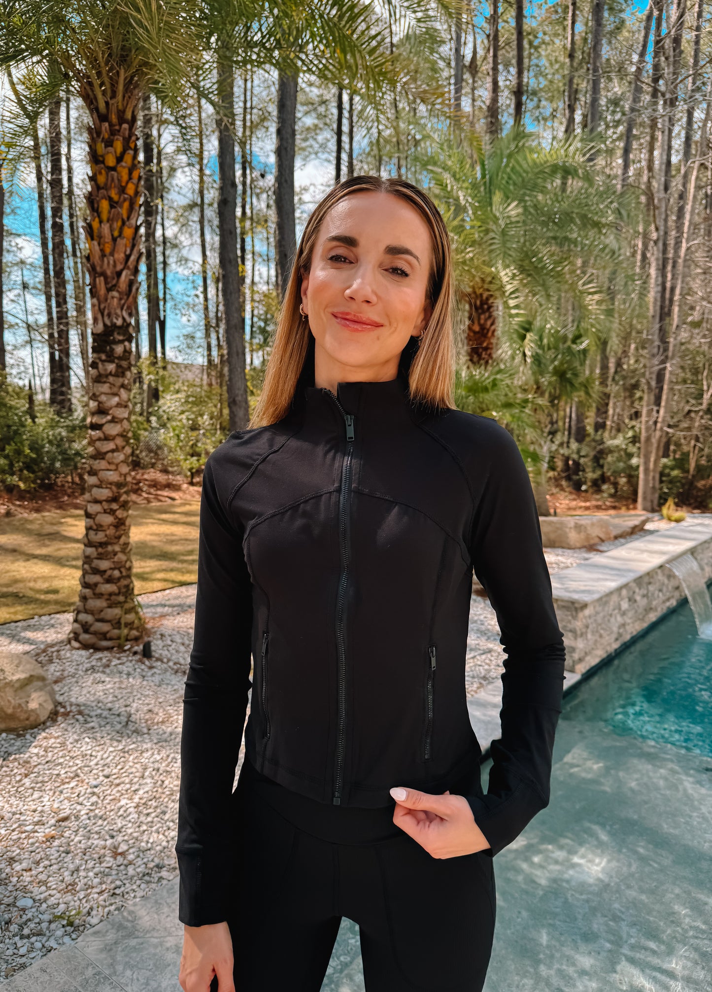 Define Butter Long Sleeve Crop Jacket *FINAL SALE*