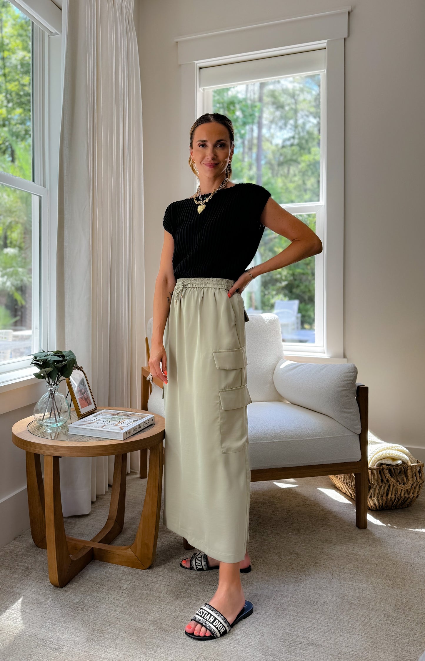 Malin Cargo Midi Skirt *final sale*
