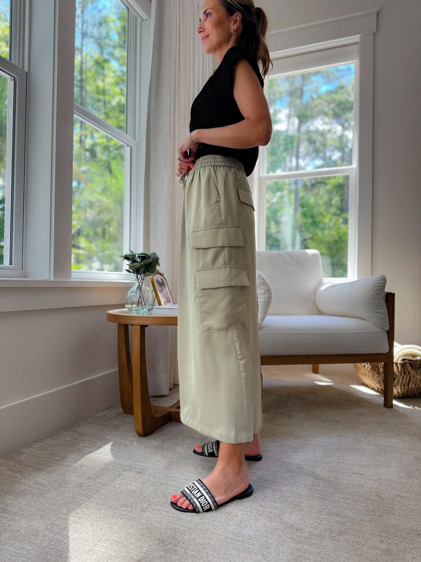 Malin Cargo Midi Skirt *final sale*