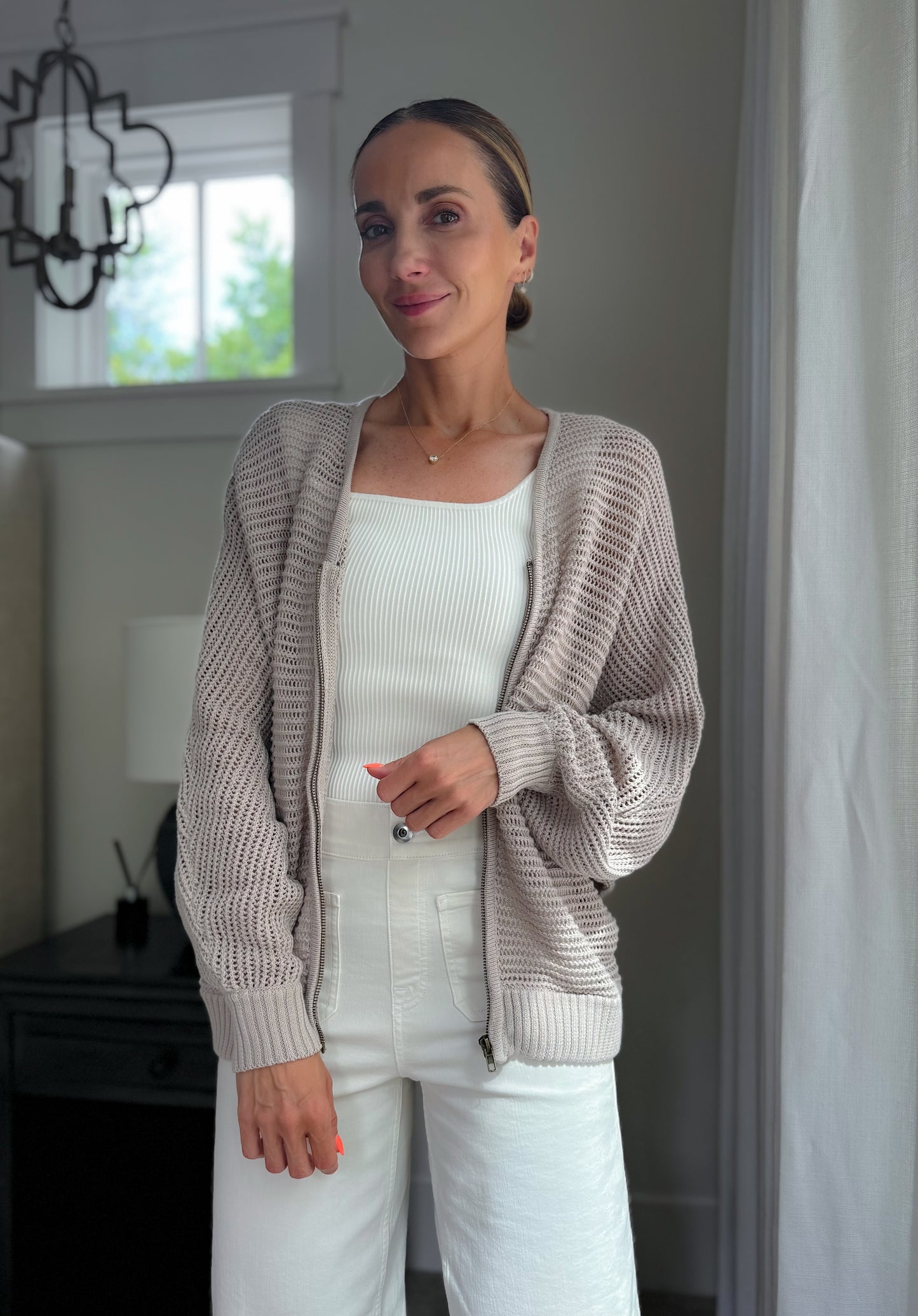 Amanda Open Knit Sweater