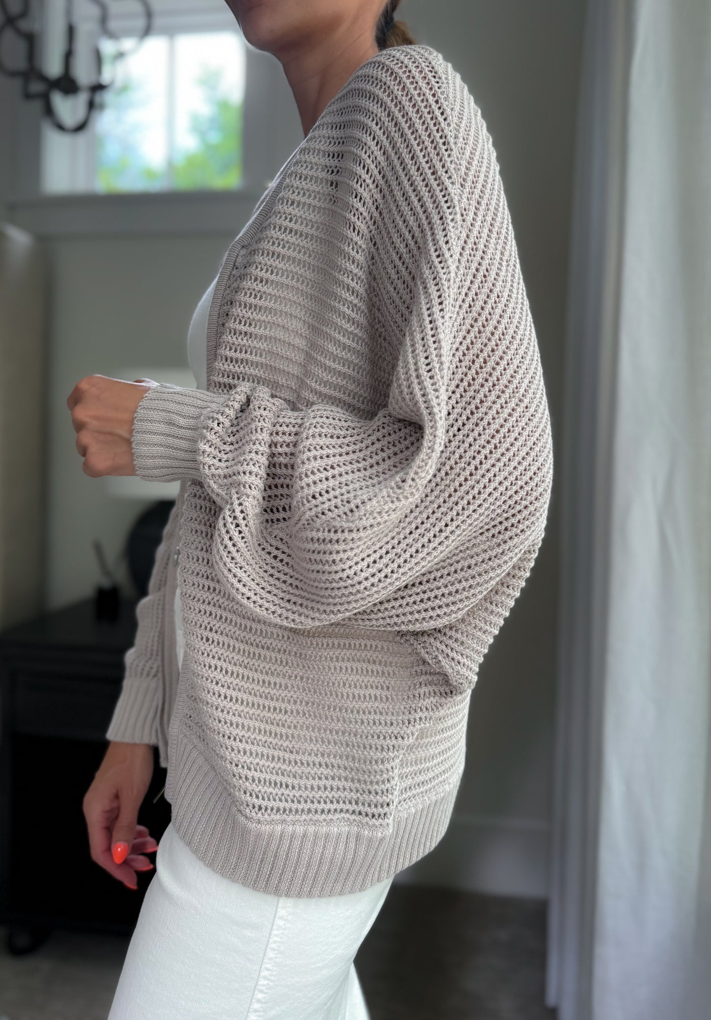 Amanda Open Knit Sweater
