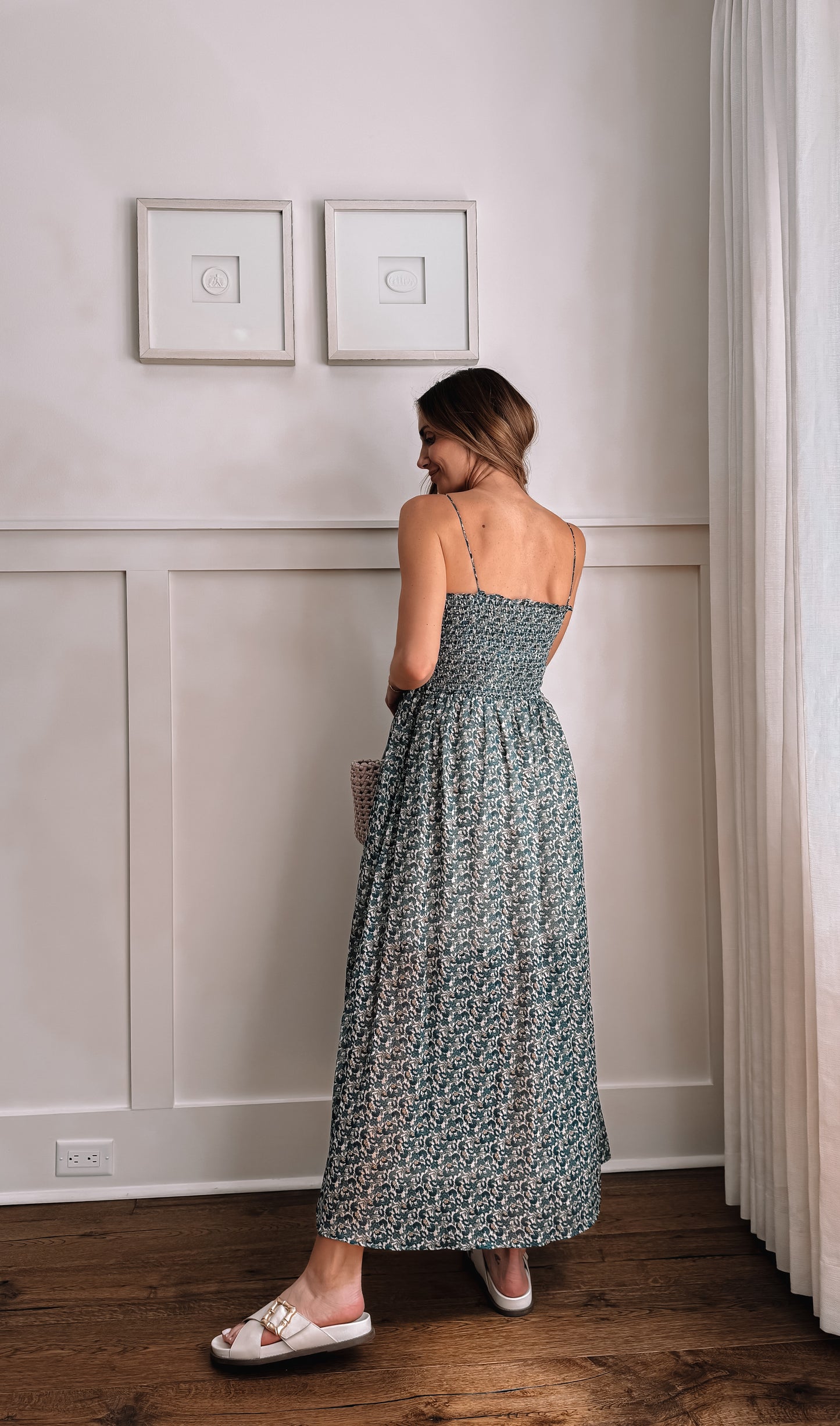 Leila Smocked Top Maxi Dress *final sale*