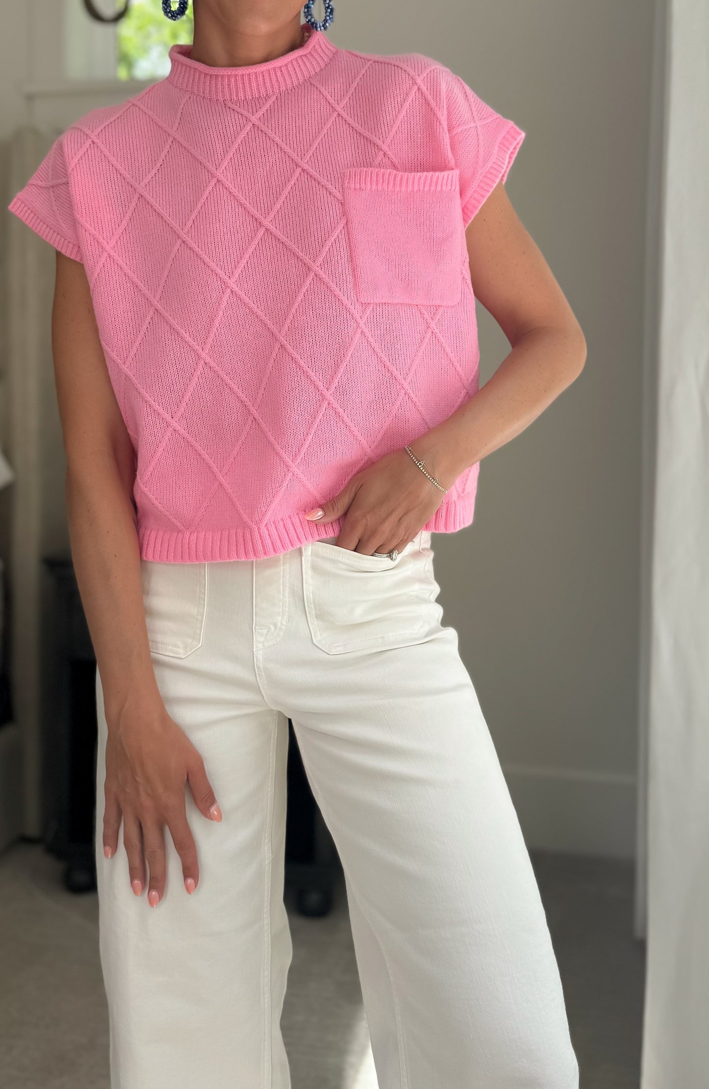 Pretty In Pink Sweater