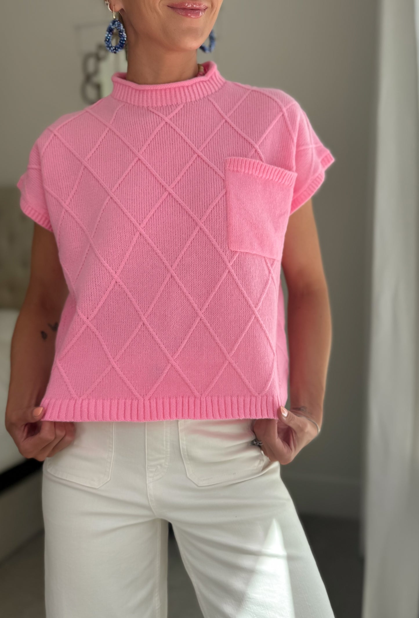 Pretty In Pink Sweater