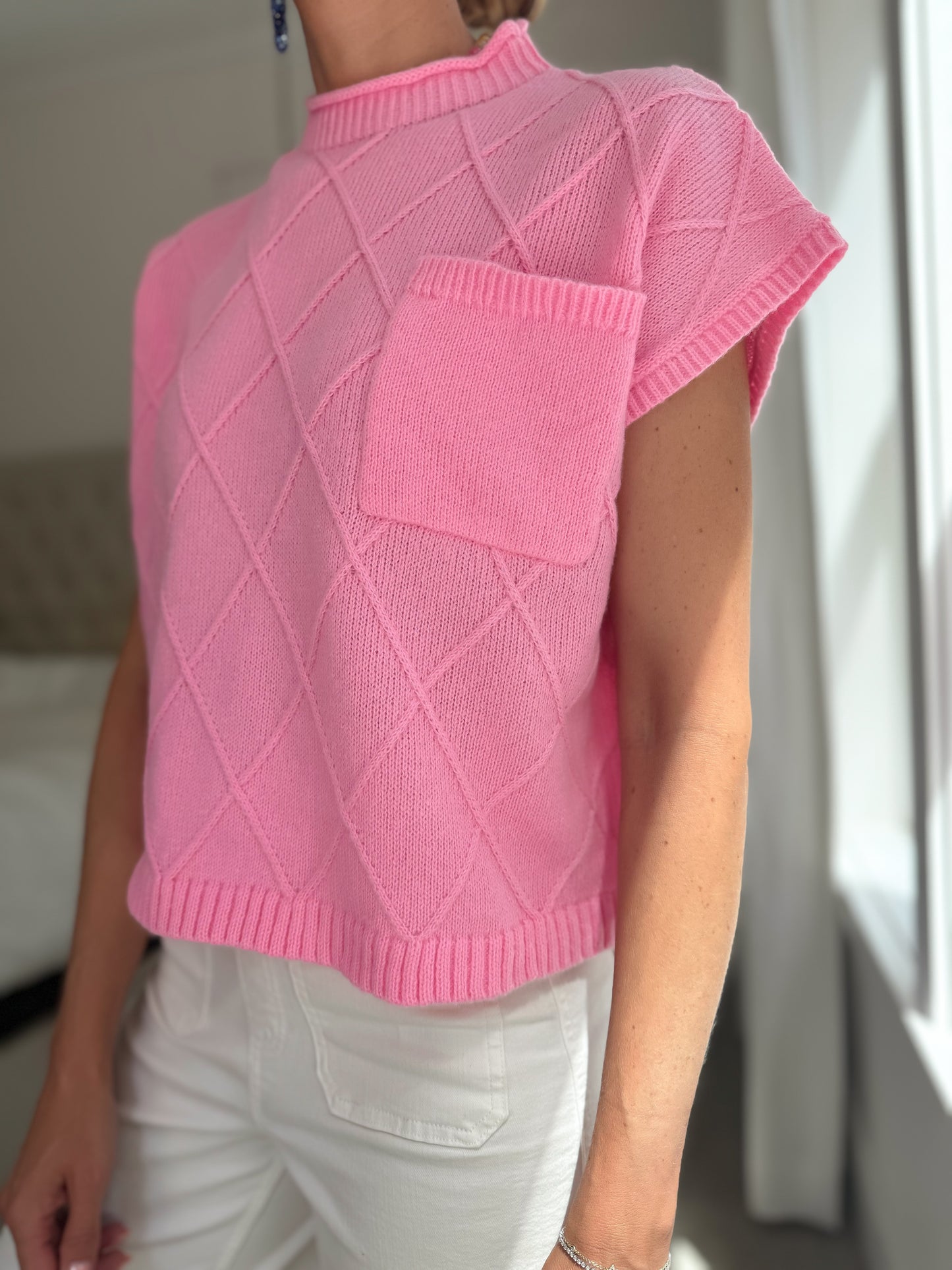 Pretty In Pink Sweater