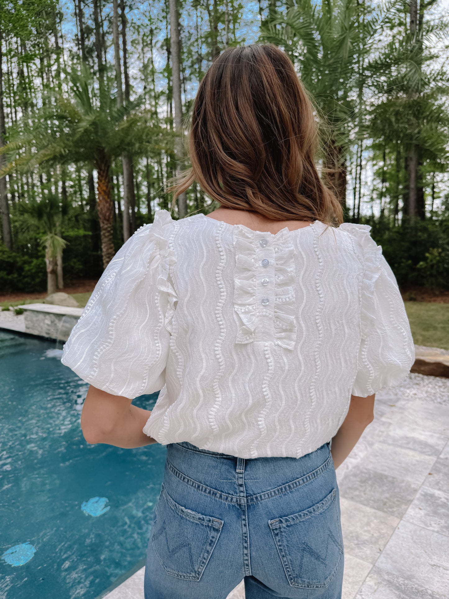 Devan Textured Top *final sale*