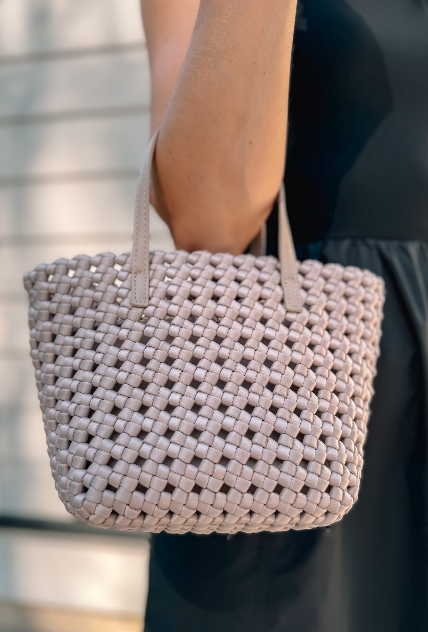 Serenity Hand Woven Knot Crossbody