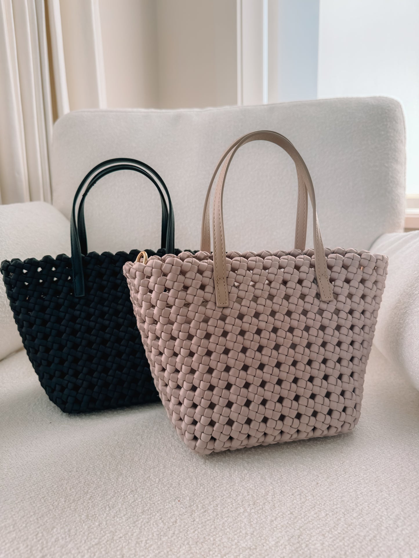 Serenity Hand Woven Knot Crossbody