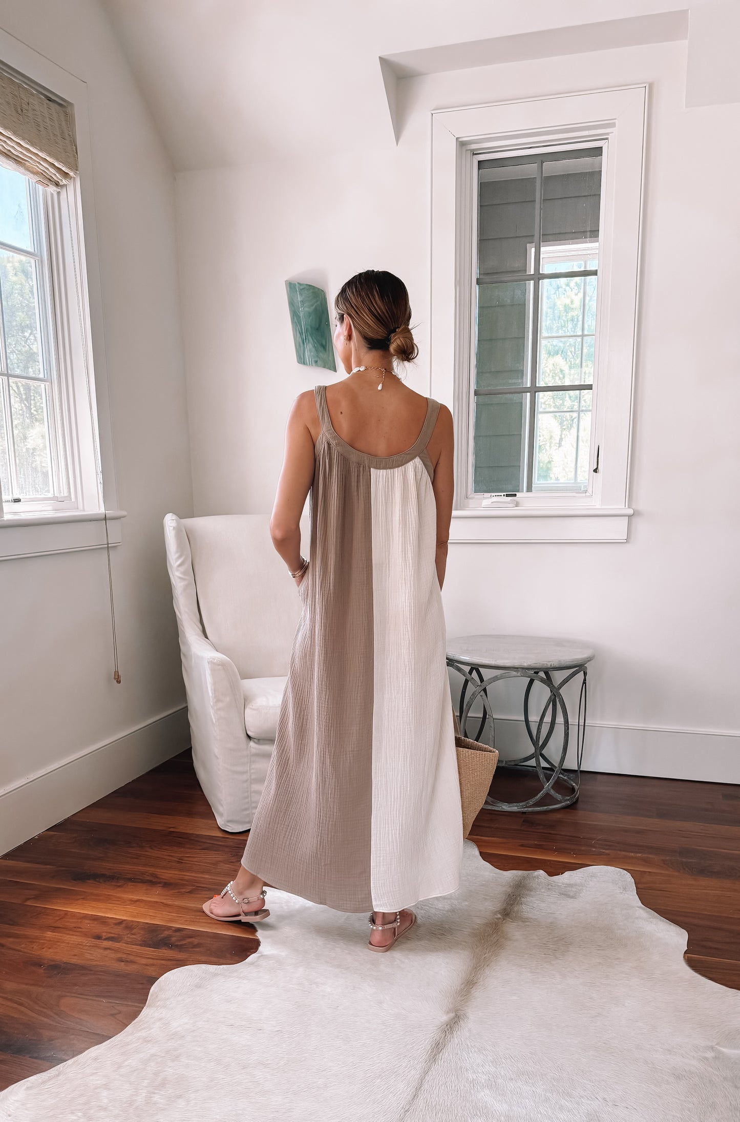 Liv Two Tone Maxi Dress