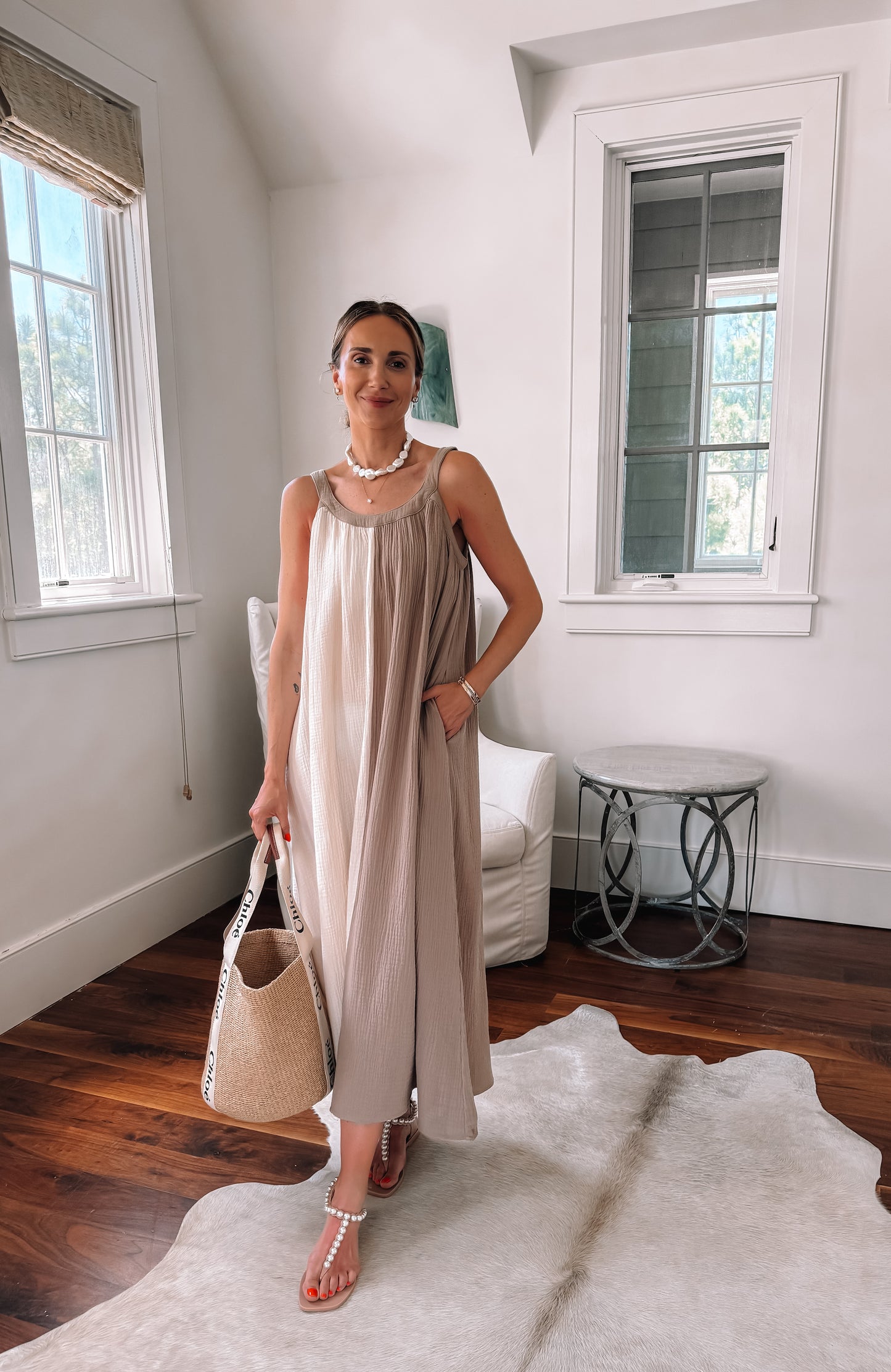 Liv Two Tone Maxi Dress