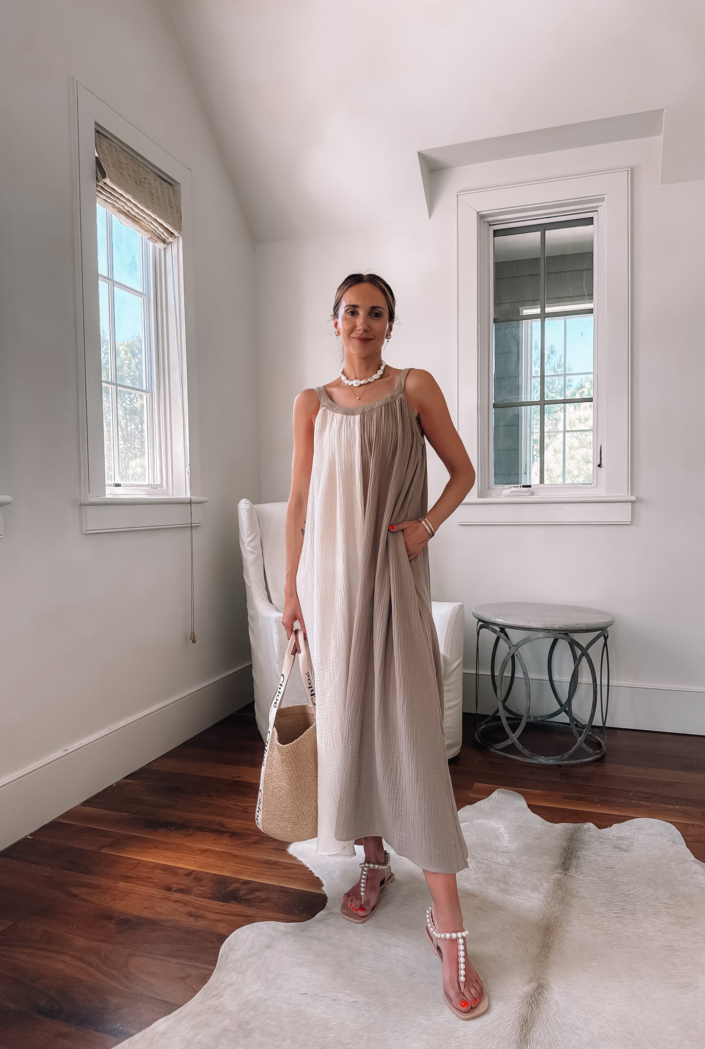 Liv Two Tone Maxi Dress