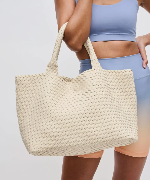 LARGE Woven Neoprene Tote
