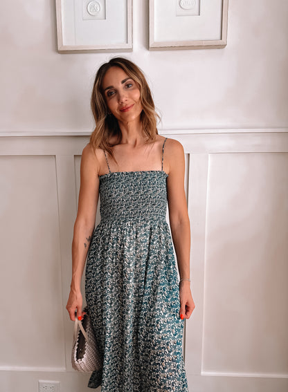 Leila Smocked Top Maxi Dress *final sale*