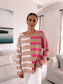 Reese Multi Striped Color Block Sweater