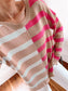 Reese Multi Striped Color Block Sweater