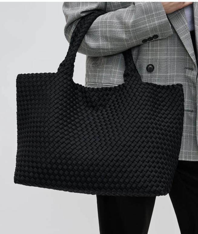 LARGE Woven Neoprene Tote – Lemon Friday Boutique